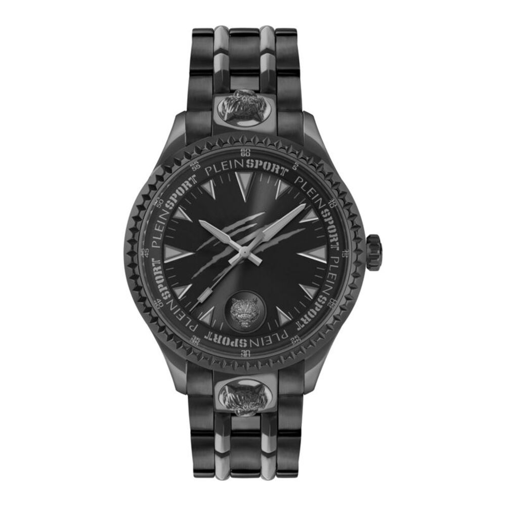 Plein Sport Lineman Bracelet Watch Black Mens